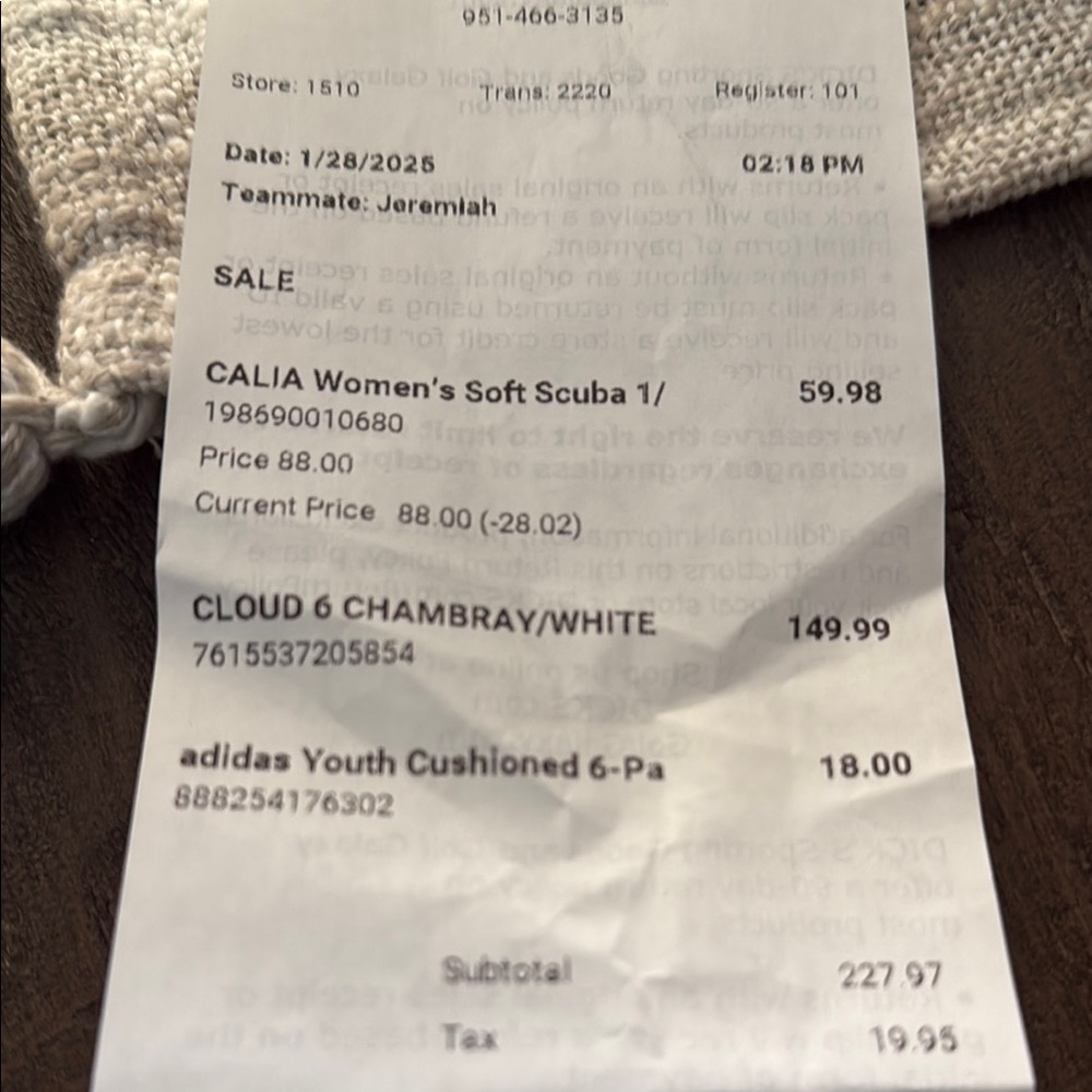 adidas Youth Cushioned Socks